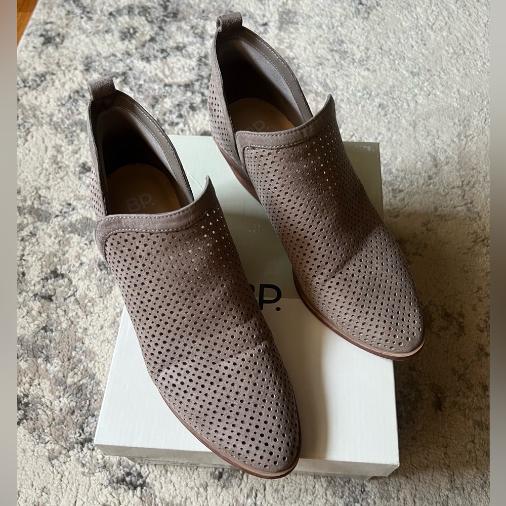 BP. Perforated Perry Bootie